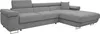 A grey sectional sofa is shown against a white background. Náhľad obrázku produktu