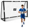 Fußballtor 240 x 160 cm, stabiles Stahlgestell schwarz, Produktbild-Vorschau 1