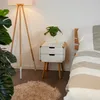 Relaxdays Blumenvase, Glasvase für Blumen, Tischvase aus Produktbild-Vorschau 3