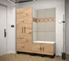 Předsíňová sestava RUMIE 2 - dub artisan, béžové panely Náhled obrázku produktu 1