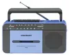 Crosley CT102A Kassettenspieler Blau & Grau Produktbild-Vorschau 1