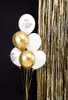 Luftballons 30cm mit Schrift Happy Birthday 6er Set gold / Produktbild-Vorschau 2