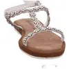 Lazamani Sandalen Sandalen Leder/Textil Produktbild-Vorschau 15