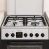 Heinner HFSC-S65MIXFD-SL, Vrijstaand fornuis, Wit, Productafbeelding-voorbeeld 5