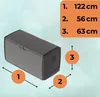 Gartenbox Wetterfest Outdoor Auflagenbox Wasserdicht Garten Produktbild-Vorschau 2