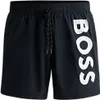 BOSS Schnelltrocknende Herren-Badeshorts mit vertikalem Produktbild-Vorschau 12
