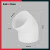 KOTARBAU® Coude 45° Tube de ventilation Ø 100 mm mm Tube Voir les images du produit 4