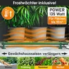 BRAST Überwinterungszelt Foliengewächshaus Mini Gewächshaus Produktbild-Vorschau 8