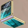 Pre Samsung Galaxy Z Flip3 5G Galvanizácia maľované sklo M6 Náhľad obrázku produktu 2