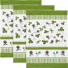 Erwin Müller Geschirrtuch 3er-Pack natur-grün 50x70 cm Produktbild-Vorschau 1