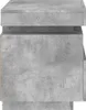 vidaXL Nachttisch mit LED-Leuchten Betongrau 40x39x48,5 cm Produktbild-Vorschau 10