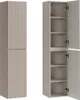 Badezimmer Hochschrank IRAKLIO-56-CASHMERE Kaschmir B/H/T Produktbild-Vorschau 1