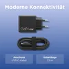Lenovo Dual USB-C 65W GaN Charger, Drinnen, AC, 1,5 m, Produktbild-Vorschau 14