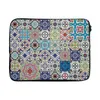MuchoWow® Laptop Hülle 17 Zoll Laptoptasche Blumen - Muster Produktbild-Vorschau 1