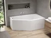 AQUA for you | Badewanne - Polimat Selena - Asymmetrische Produktbild-Vorschau 1