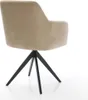 DELIFE Esszimmerstuhl Greg-Flex Mikrofaser Beige Vintage Produktbild-Vorschau 5