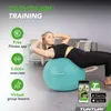 Tunturi Anti Burst Fitness Ball con Pompa - Palla Yoga 75 Anteprima dell’immagine prodotto 7