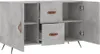 vidaXL Sideboard Betongrau 100x36x60 cm Holzwerkstoff Produktbild-Vorschau 5