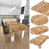 Tischdecke Wachstuch Blumen Beige Robust Wasserabweisend Produktbild-Vorschau 4