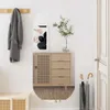 vidaXL Wandspiegel 45x100 cm Glas Oval Produktbild-Vorschau 2