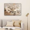 Leinwand Bilder 80x60 cm - Blumen - Natur - Weiß - Blüte - Produktbild-Vorschau 6