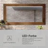 110x80 Rechteckig Rustikal Wandspiegel mit Rahmen Produktbild-Vorschau 4