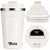 Vezo kubek termiczny smart LCD 500ml biały termos na kawę Podgląd zdjęcia produktu 8