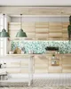 Relaxdays Duschregal Bambus HxBxT:53x38x15,5cm, 2 Ablagen, Produktbild-Vorschau 3