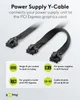 Goobay Netzteil-Kabel 8-Pin-Stecker auf Dual 6+2-Stecker Produktbild-Vorschau 2