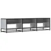 vidaXL TV-Schrank Grau Sonoma 180x40x46 cm Holzwerkstoff Produktbild-Vorschau 1