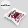 Trendation - Feuerwehr Frau Deko-Kissen mit Füllung 40x40 Produktbild-Vorschau 3