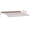 vidaXL Markiza automatyczna brązowa 500x350 cm Podgląd zdjęcia produktu 5