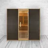 Infrarotsauna Alpha III für 6 Personen, 160x210x200 cm, mit Produktbild-Vorschau 1