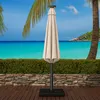 SUN MARINO | Sonnenschirm | Rund | Ø 300 cm | Taupe | LED | Produktbild-Vorschau 9