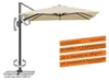 Schneider Ampelschirm Rhodos Twist natur 350 x 260 cm inkl. Produktbild-Vorschau 6