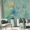 Vlies Fototapete - Peacocks Dancing - Third Variant 300x210 Produktbild-Vorschau 2