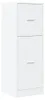 vidaXL Apothekerschrank Weiß 40x41x118 cm Holzwerkstoff Produktbild-Vorschau 4