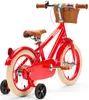 Generation Retro 14 Zoll Rot – Kinderfahrrad mit Korb Produktbild-Vorschau 3