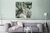 MuchoWow® Poster Luxus - Marmor - Grün 75x75 cm - Wand Produktbild-Vorschau 5