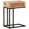 vidaXL Beistelltisch U-Form 45x30x61 cm Mango Massivholz Produktbild-Vorschau 3
