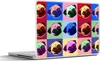 MuchoWow® Laptop Aufkleber Sticker Cover Muster - Hund - Produktbild-Vorschau 1