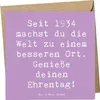 Mr. & Mrs. Panda Deluxe Karte Spruch 1934 Geburtstag - Produktbild-Vorschau 1