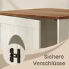 SONGMICS HOME Katzenklo-Schrank, Snapsemble – superschnelle Produktbild-Vorschau 4