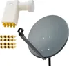 PremiumX SAT Anlage 80cm Satellitenschüssel Octo LNB 16x Produktbild-Vorschau 1