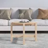 Tavolino Ø 62,5x45 cm in legno di pino massiccio Anteprima dell’immagine prodotto 3