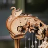 Robotime Rokr 3D-houten puzzel, magische harp muziekdoos, Productafbeelding-voorbeeld 3