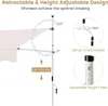 Tenda da sole a morsetto, tenda da balcone senza forature, Anteprima dell’immagine prodotto 7