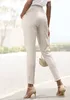 VIVANCE Jogger Pants aus bequemen Stretchstoff beige-rosa Produktbild-Vorschau 3