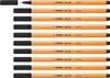 Fineliner - STABILO point 88 - 10er Pack - schwarz Produktbild-Vorschau 2