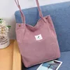 STILVORA Damen Kord Schultertasche, Rosa - Weiches Produktbild-Vorschau 3